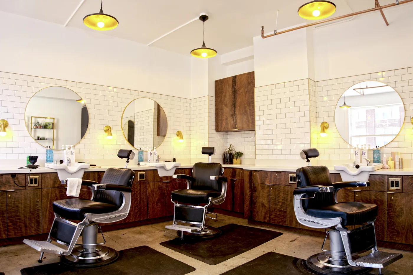Park & Eve Hair Studio interior, Downtown Los Angeles